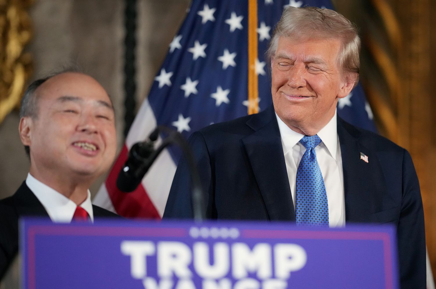 SoftBank CEO Son, Trump Announce $100B US Investment Plan